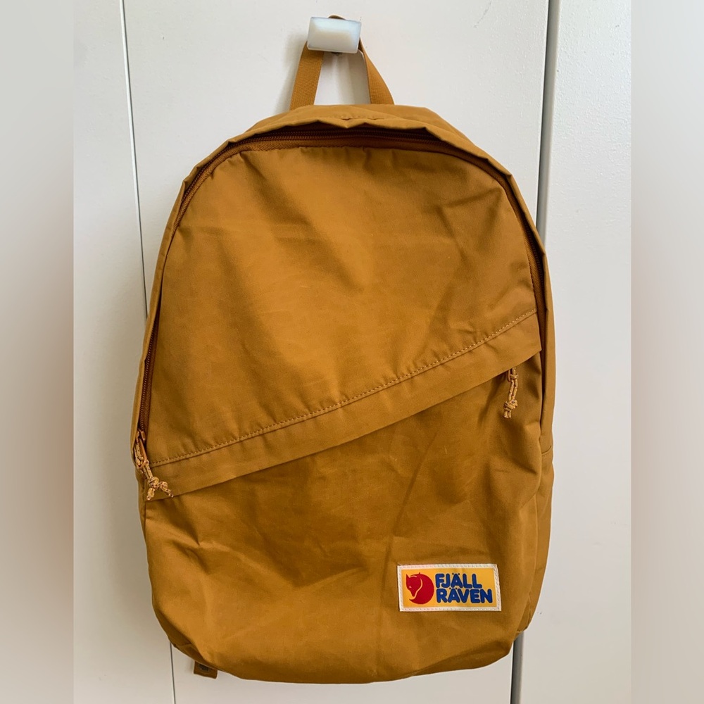 Fjallraven Mustard Yellow Backpack